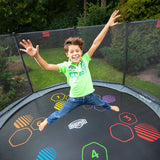 BERG Elite Regular 430 Trampoline Grey Levels + Safety Net Deluxe