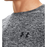 UA Tech 2.0 Mens SS Tee Black Marl