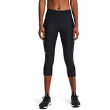 UA Wmns HG Armour Hi Capri Tight Black
