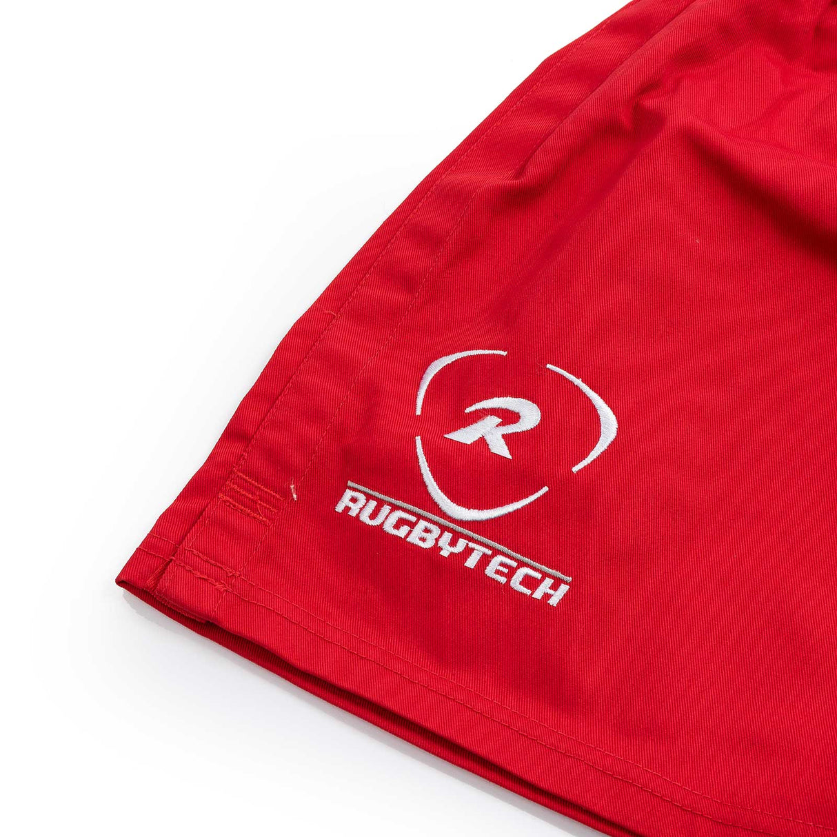 Rugbytech Kids Pocketless Shorts Red