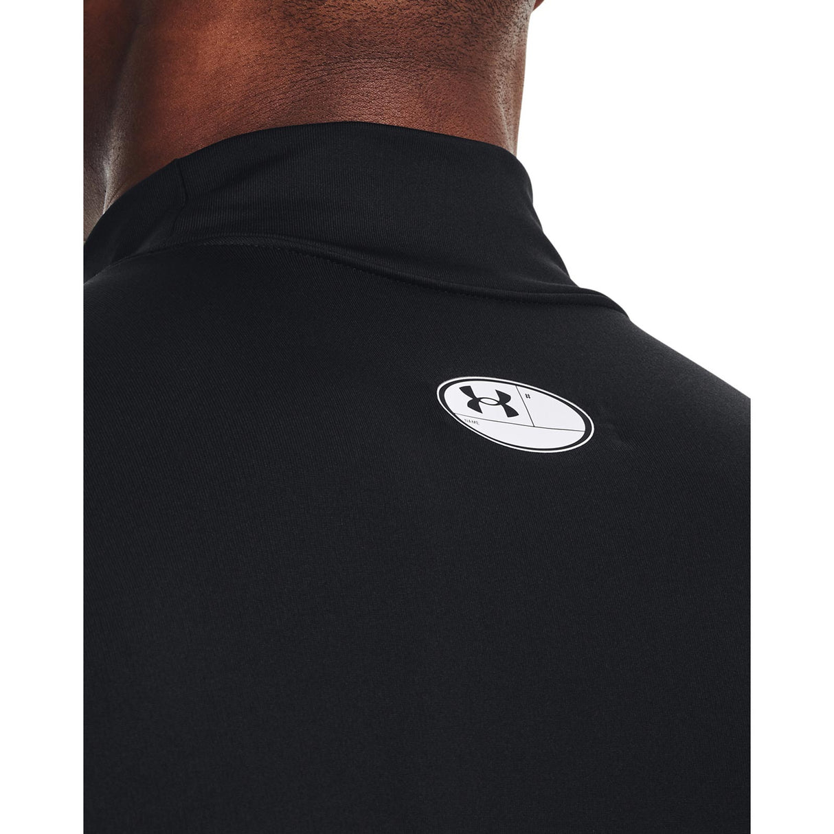 UA Mens CG Armour Comp Mock Black