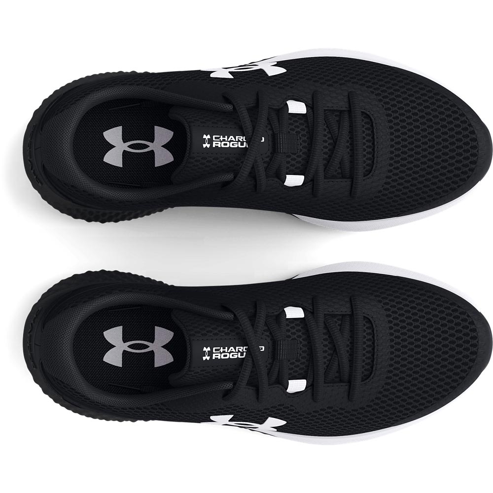 UA Charged Rogue 3 Kids Run Black/White