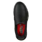 Skechers Double Gore Slip On Work Shoe B