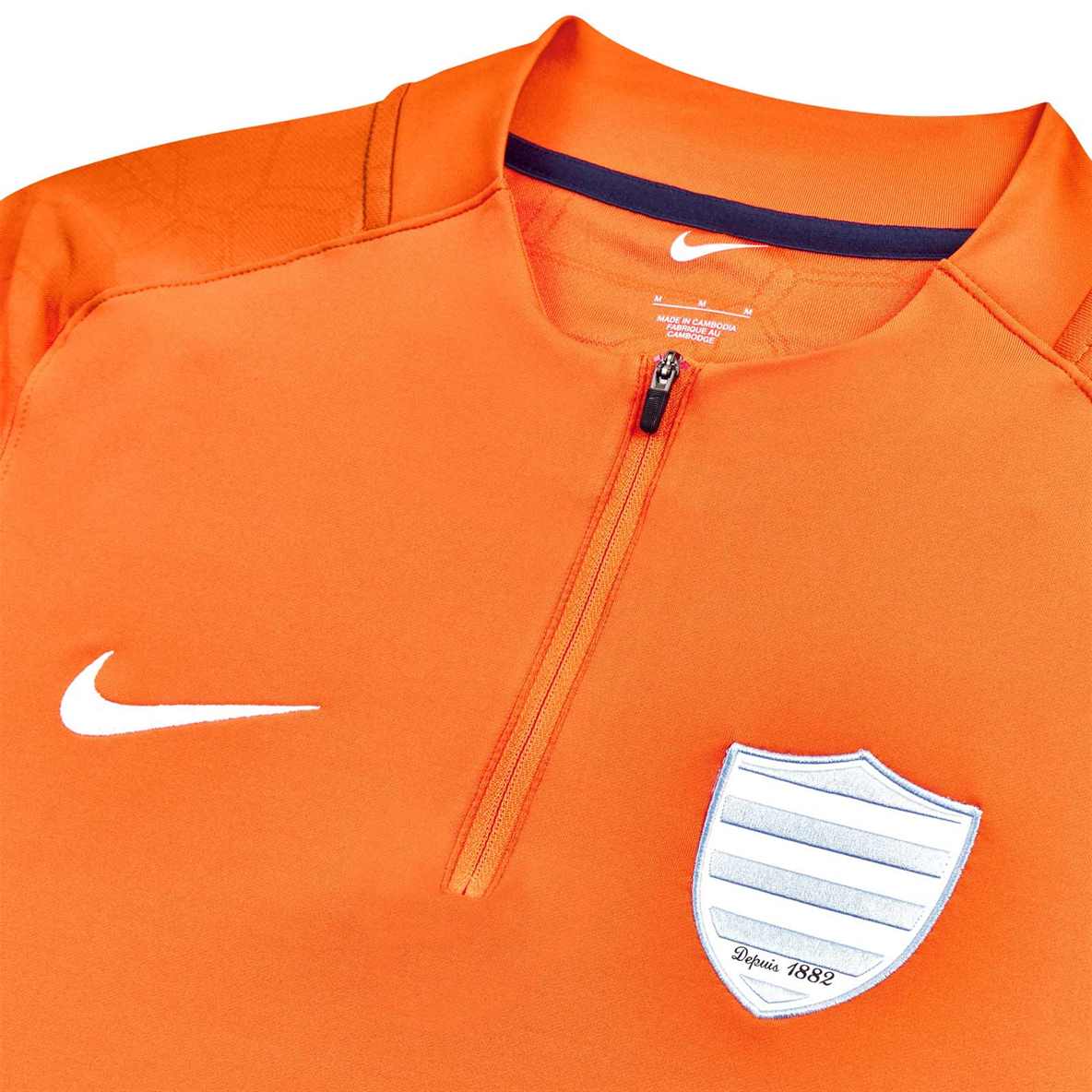Nike Racing 92 22 Training QZ Top Orange