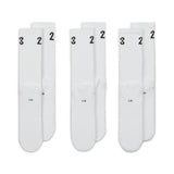 Jordan Flight Crew Socks White