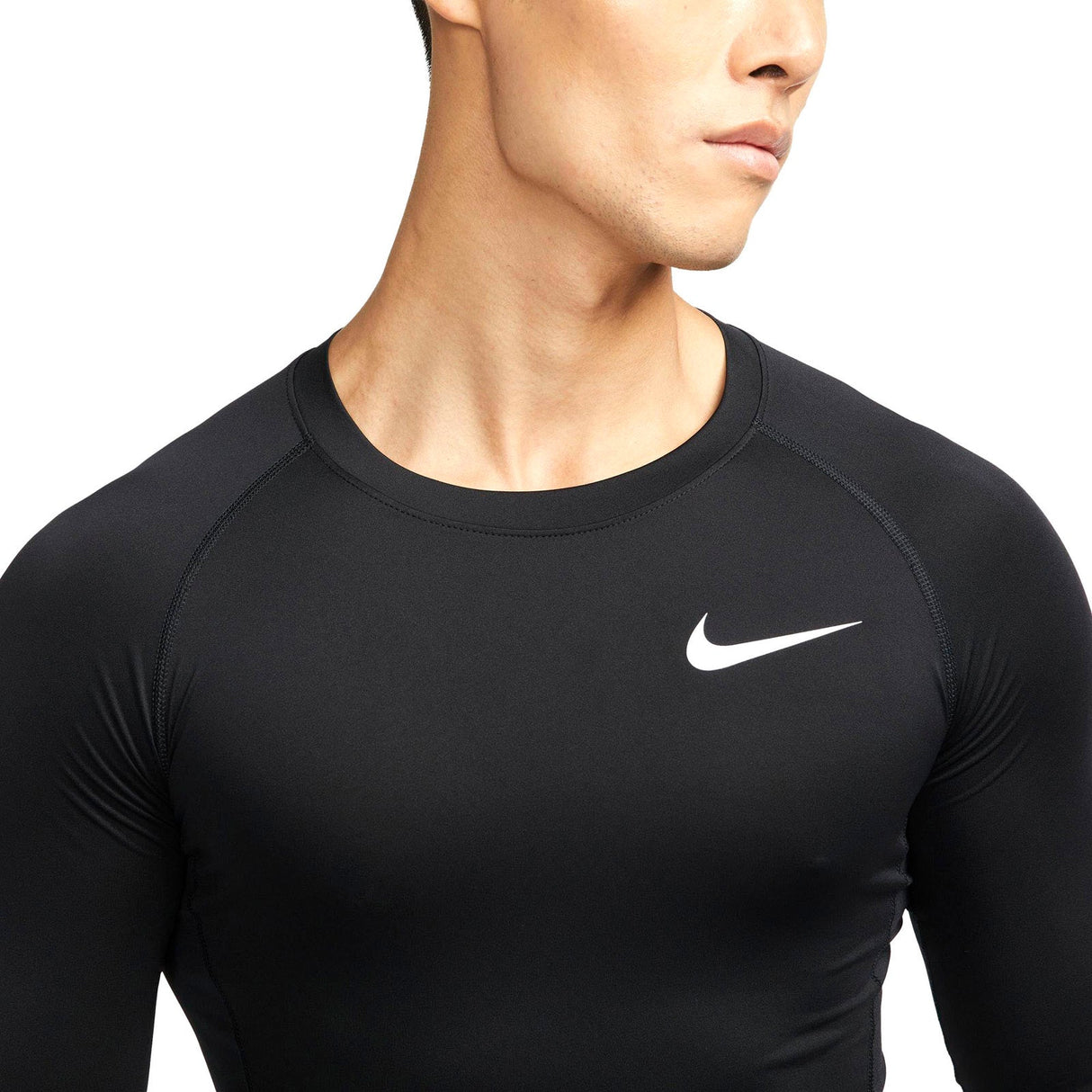 NIKE  PRO DRI-FIT LONG SLEEVE BLACK