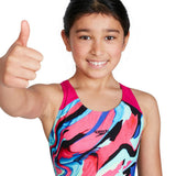 Speedo Digital Placement Splashback Pink