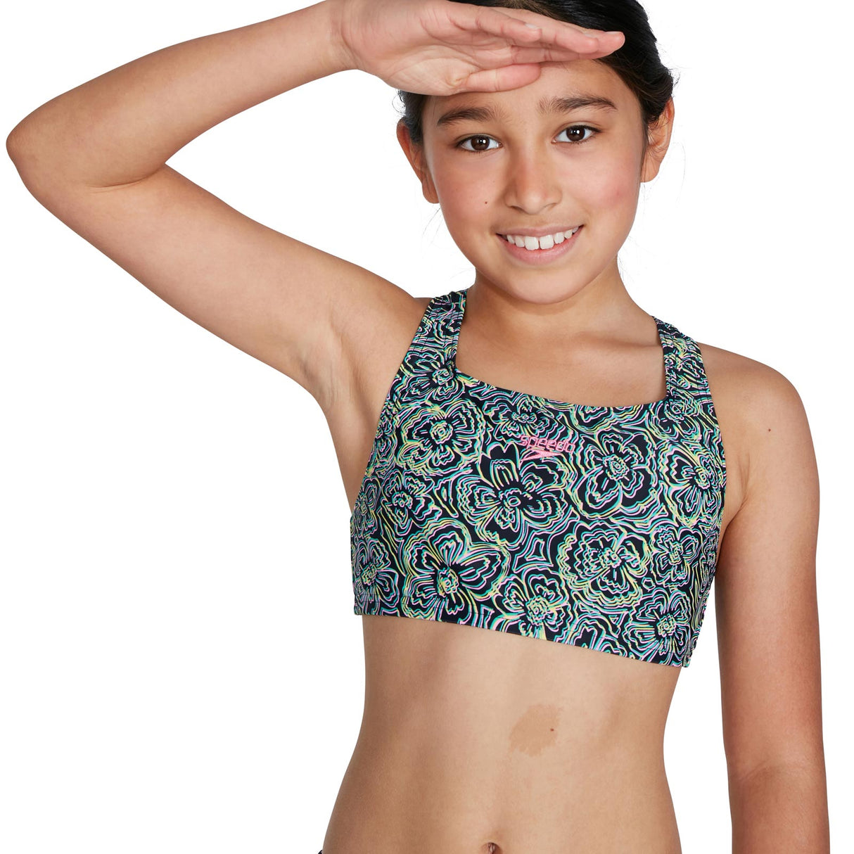 SPEEDO Allover 2 piece Boyleg Short Navy