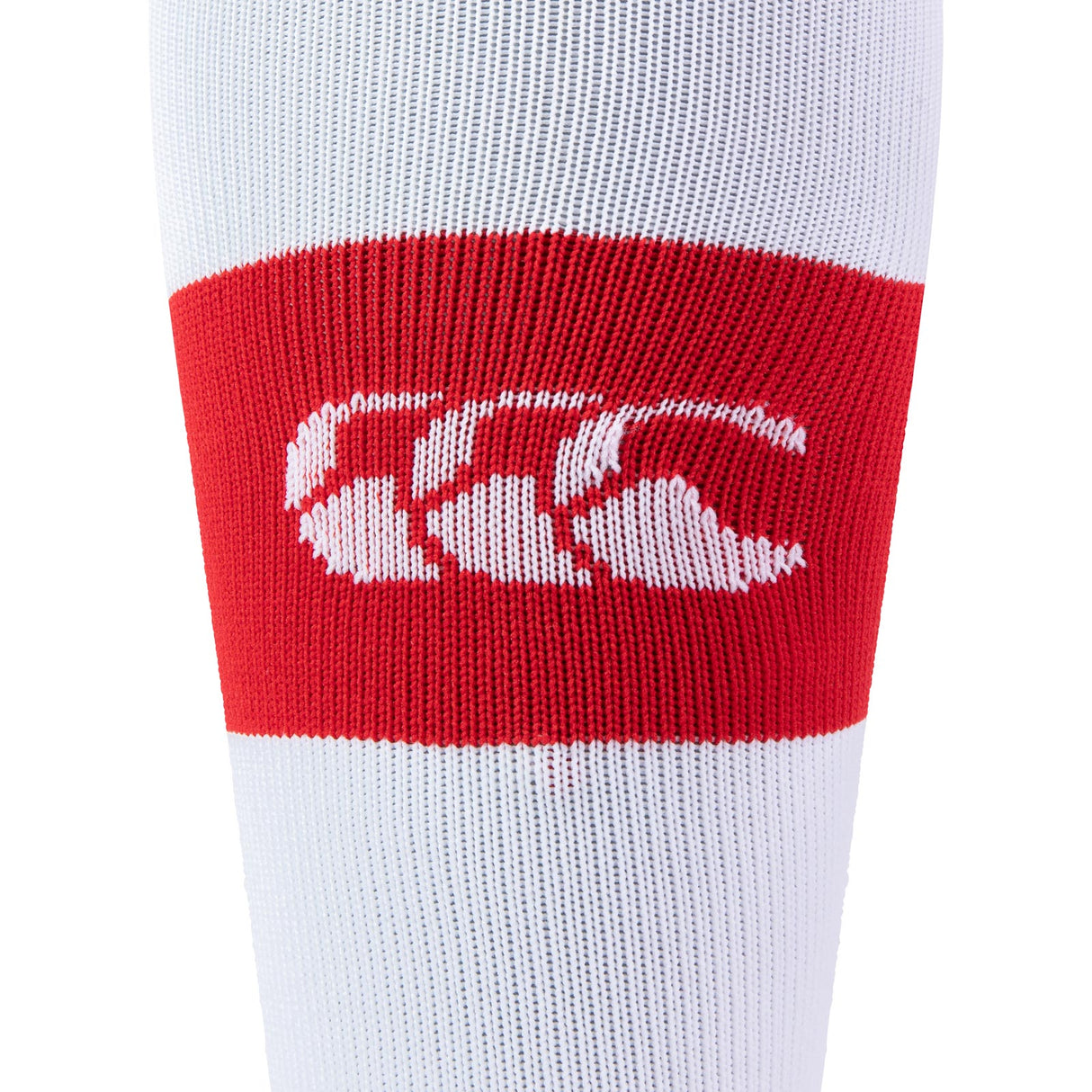 Canterbury Team Hooped Sock Flag Red/Wht