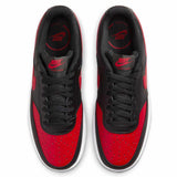 Nike Mens Court Vision Low Black/Red