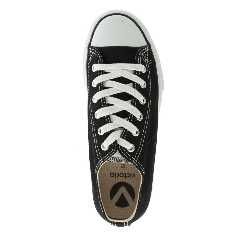 VICTORIA CANVAS SNEAKER UNISEX BLK