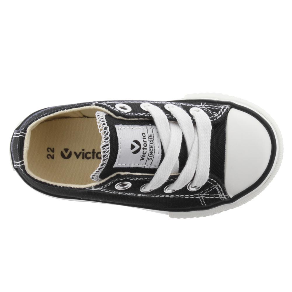 Victoria Canvas Sneaker Jnr Unisex Black