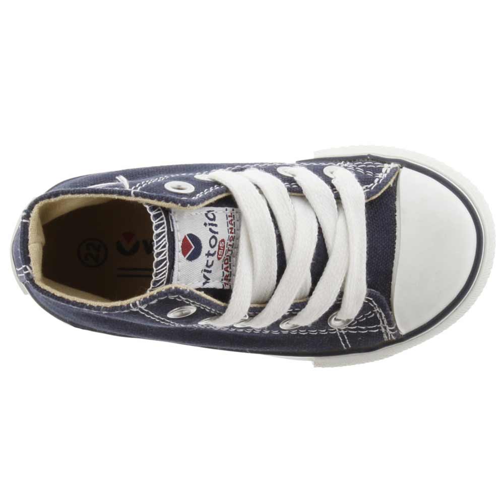 Victoria Canvas Hi-Top Jnr Uni Navy