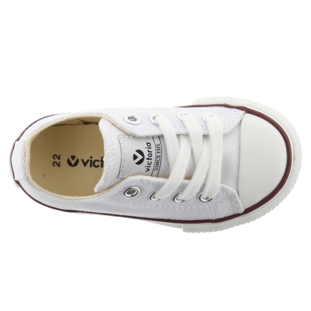 Victoria Canvas Sneaker Jnr Uni White