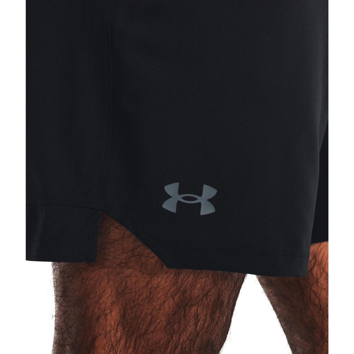 UA Mens Vanish Woven 6in Short Black