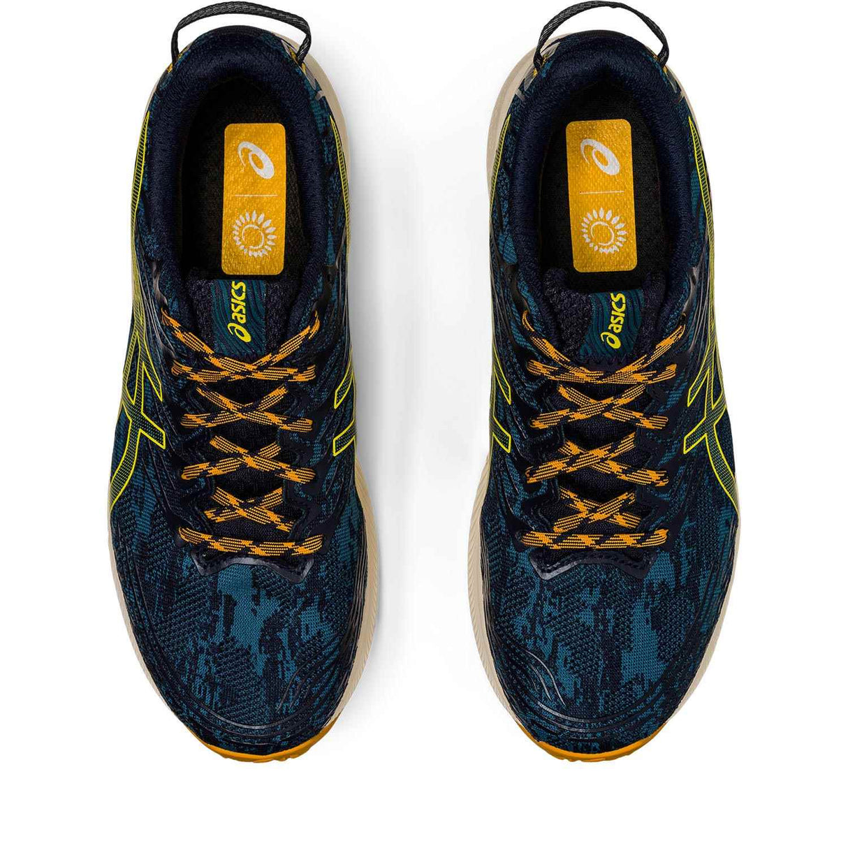 Asics Fuji Lite 3 Mens Navy/Yellow