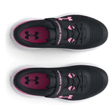 UA Surge 3 Jnr Girls Black/Pink