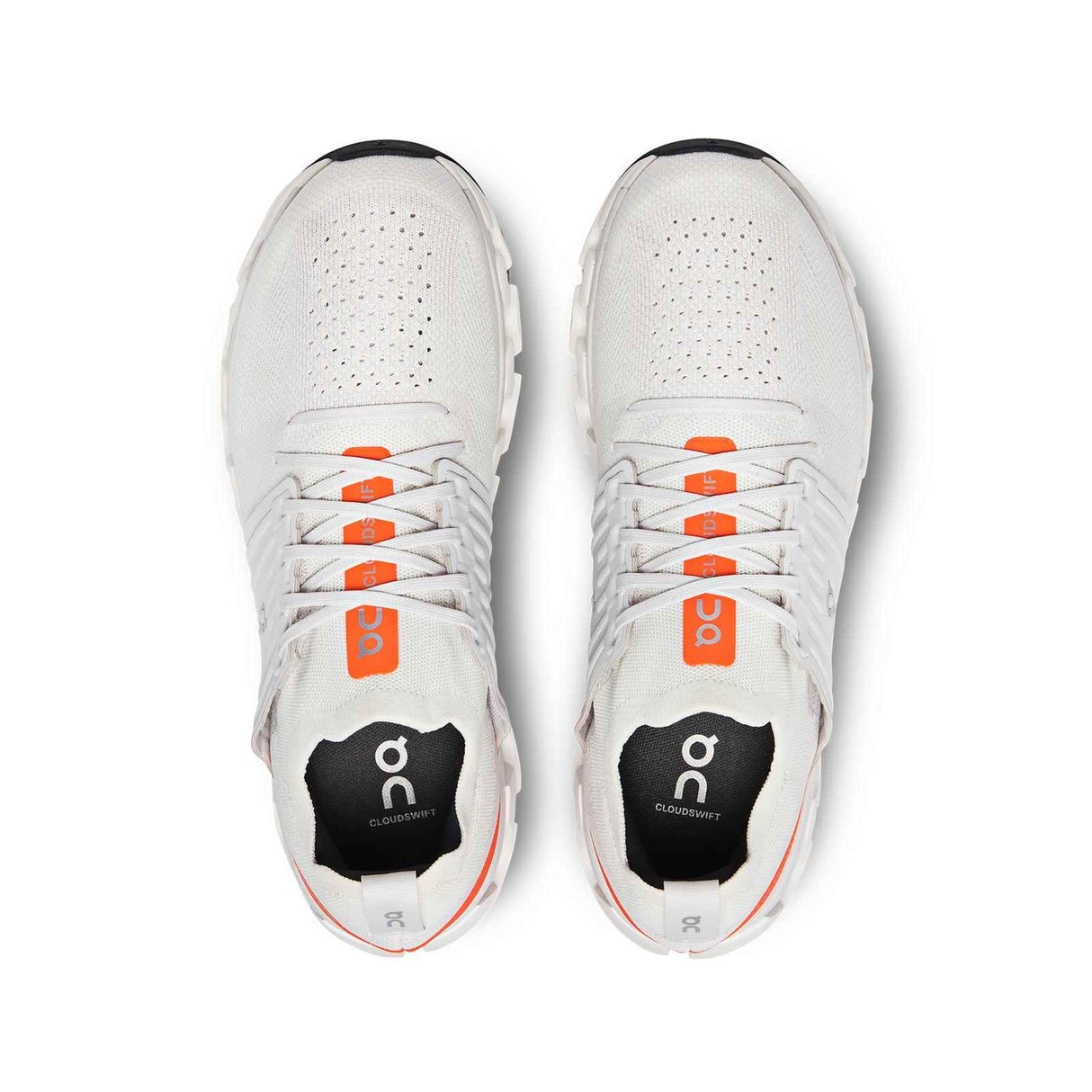 ON Cloudswift 3 Mens White/Orange