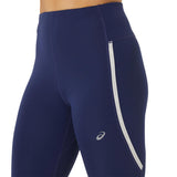 ASICS WOMENS RACE HIGH WAIST TIGHT BLUE
