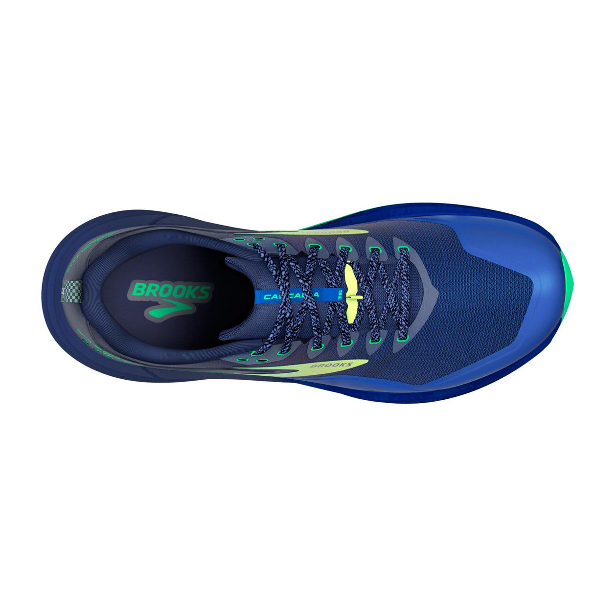 Brooks Cascadia 16 Mens Blue/Green