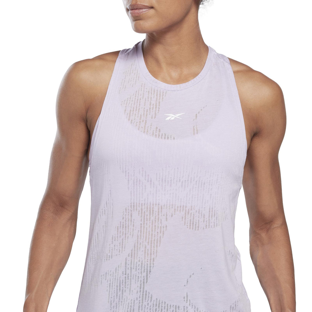 Reebok Womens Burnout Tank Purple