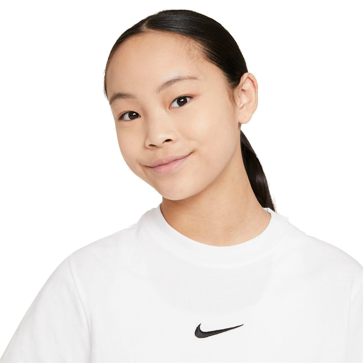 Nike Girls NSW Tee Essntl SS Boxy White