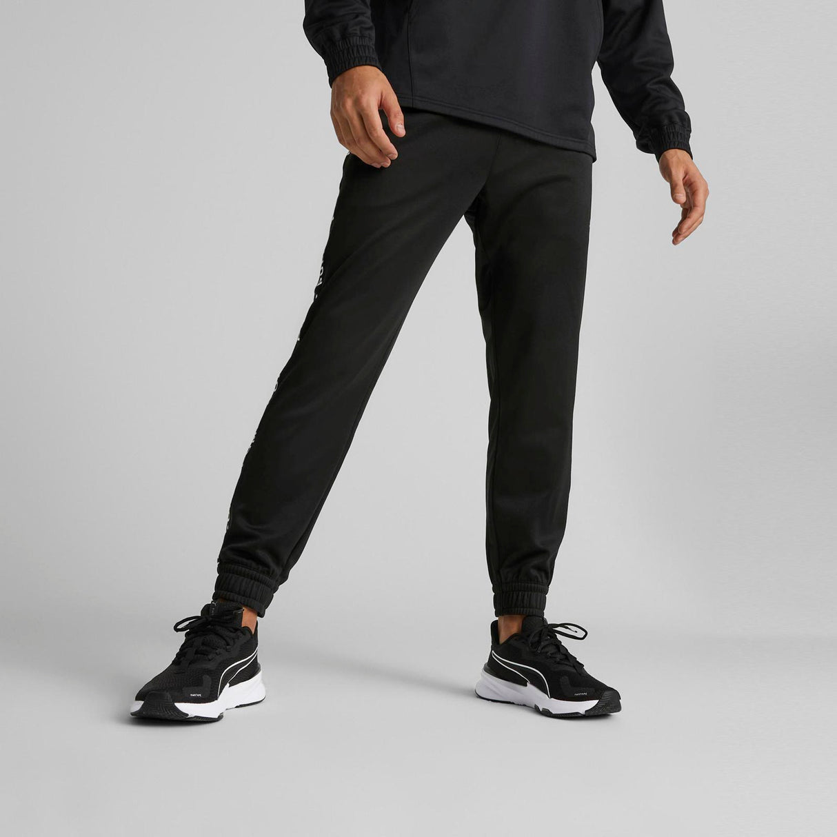 Puma Men's Fit L/W FL Jogger Blk