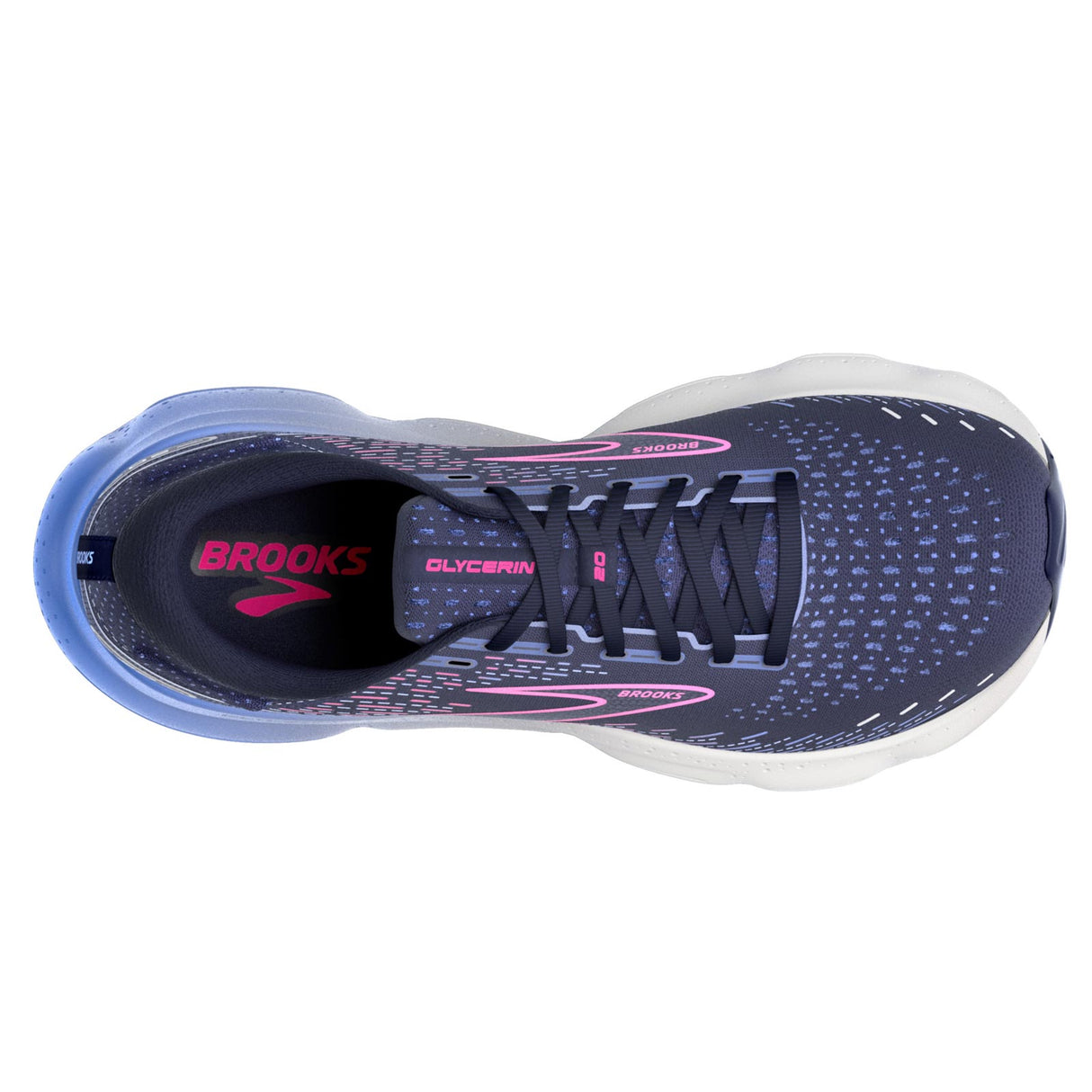 Brooks Glycerin 20 Womens Navy/Purple
