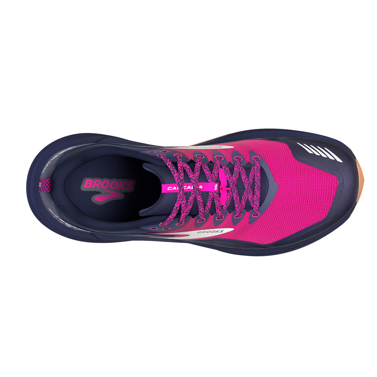 Brooks Cascadia 16 Womens Pink/Navy