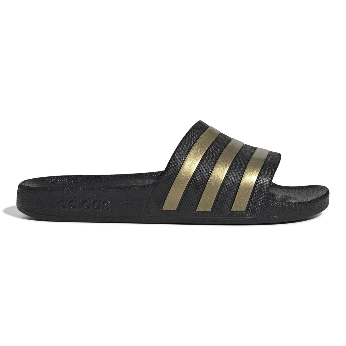 adidas Adilette Aqua Womens Black/Gold