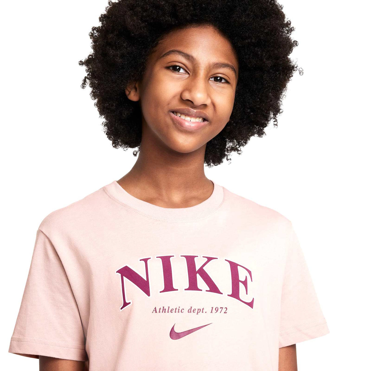 Nike Giirls NSW Trend BF Tee Prnt Pink