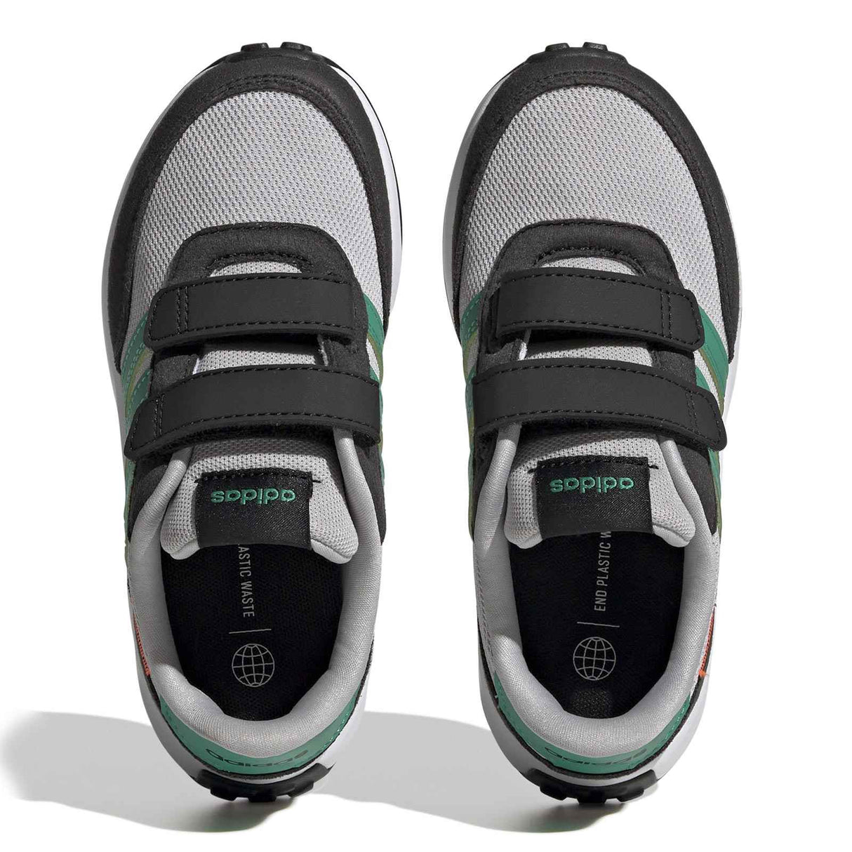 adidas Run 70s Jnr Boys Grey/Green