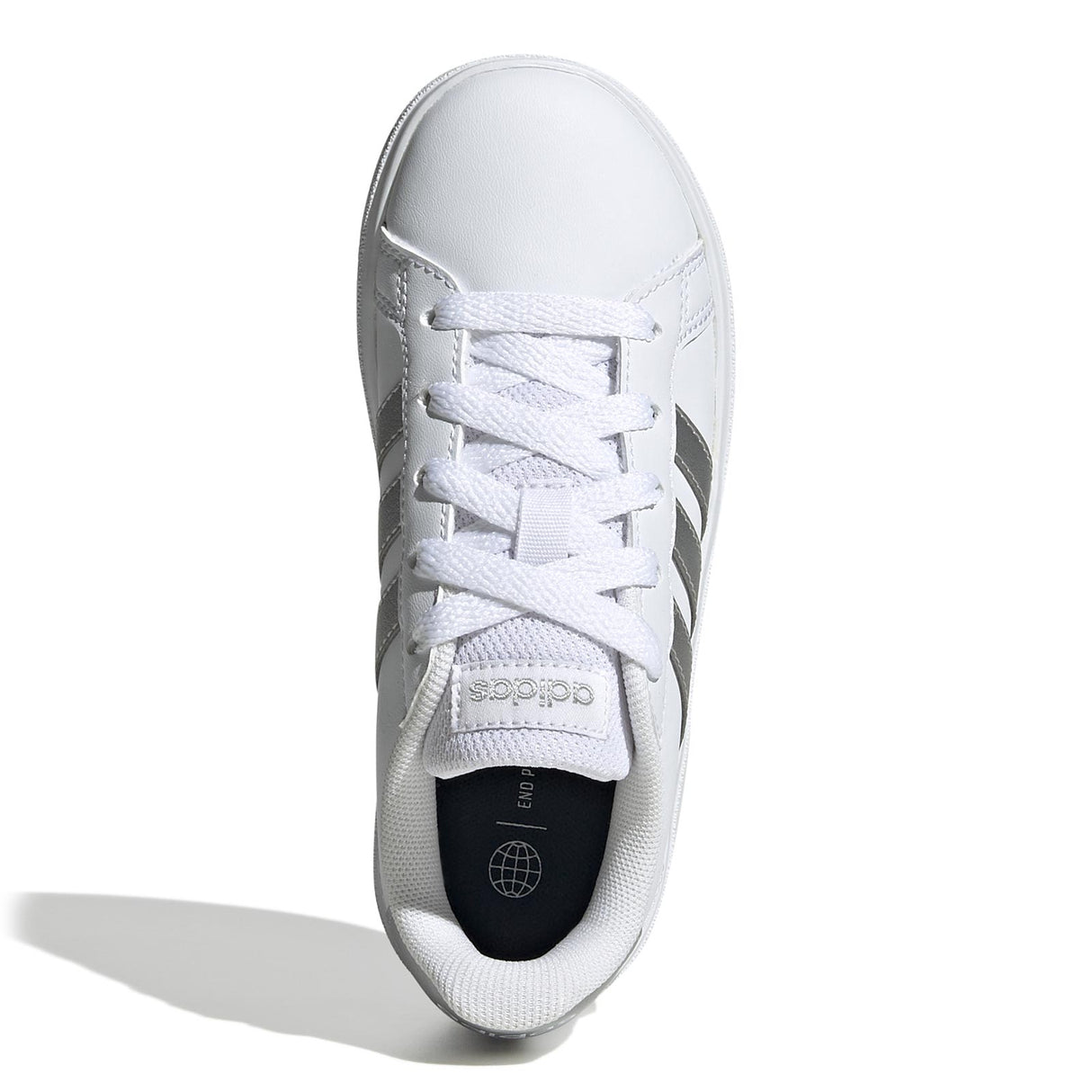 adidas Grand Court 2.0 Kids Girls White