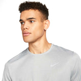 Nike Mens DF UV Miler Top SS Grey