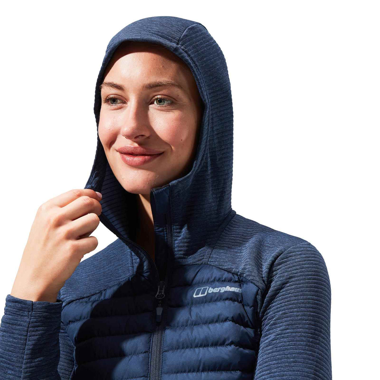 Berghaus Wmns Nula Hybrid Jkt Purple