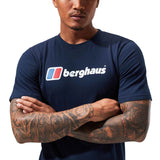 Berghaus Mens Organic Big C L Tee Navy