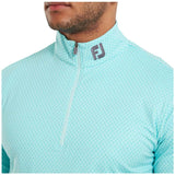 Footjoy Tonal Print Knit Chill-Out Green