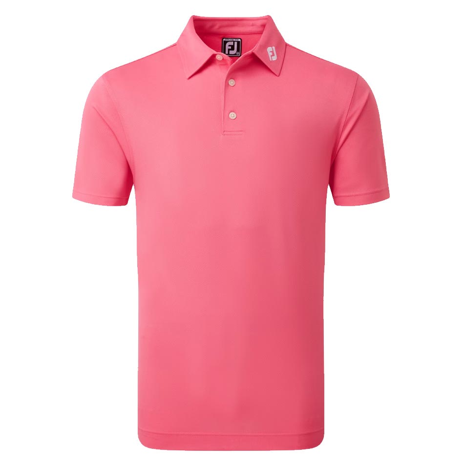 Footjoy Stretch Pique Solid Pink