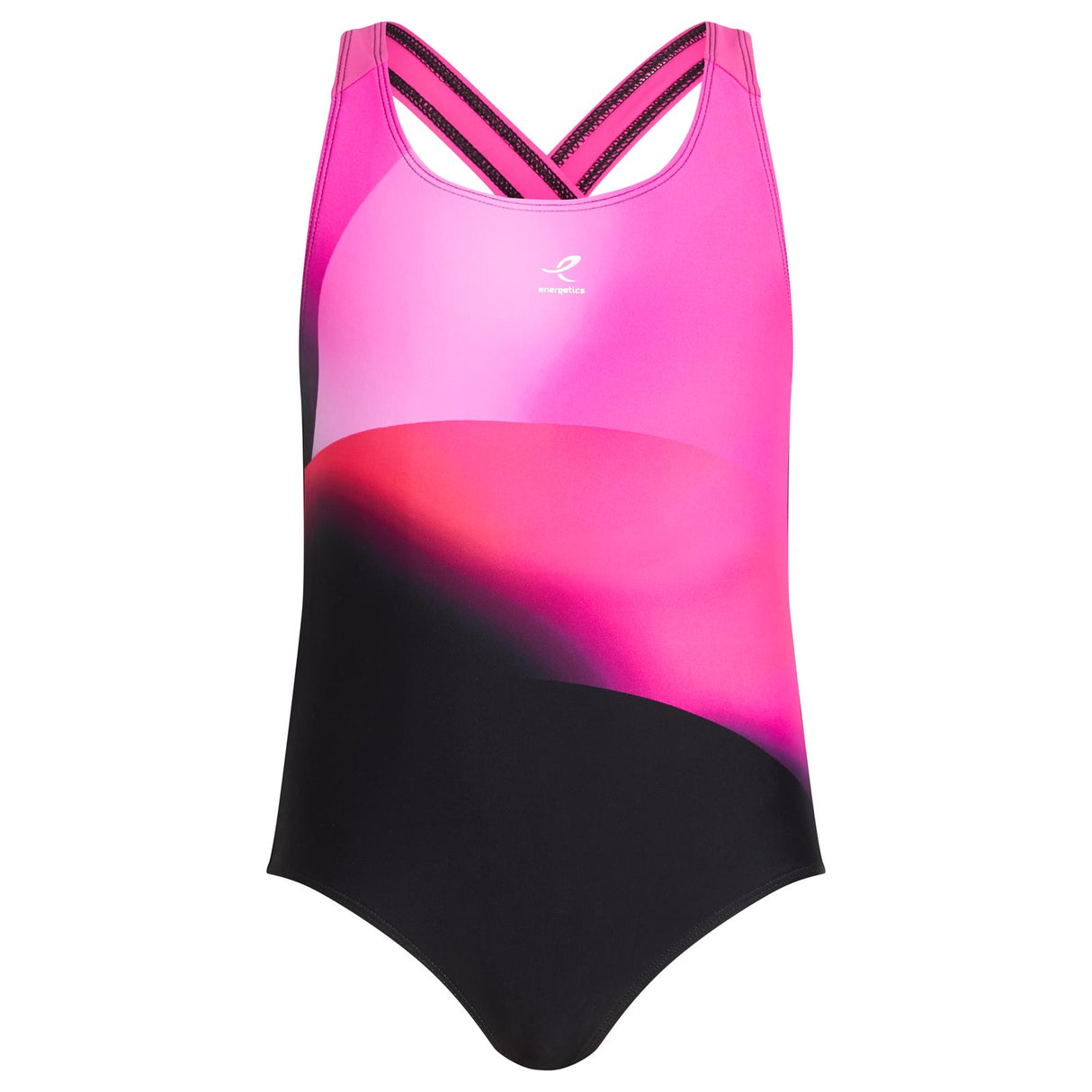 Energetics Girls Roosa Swimsuit Blk/Pnk