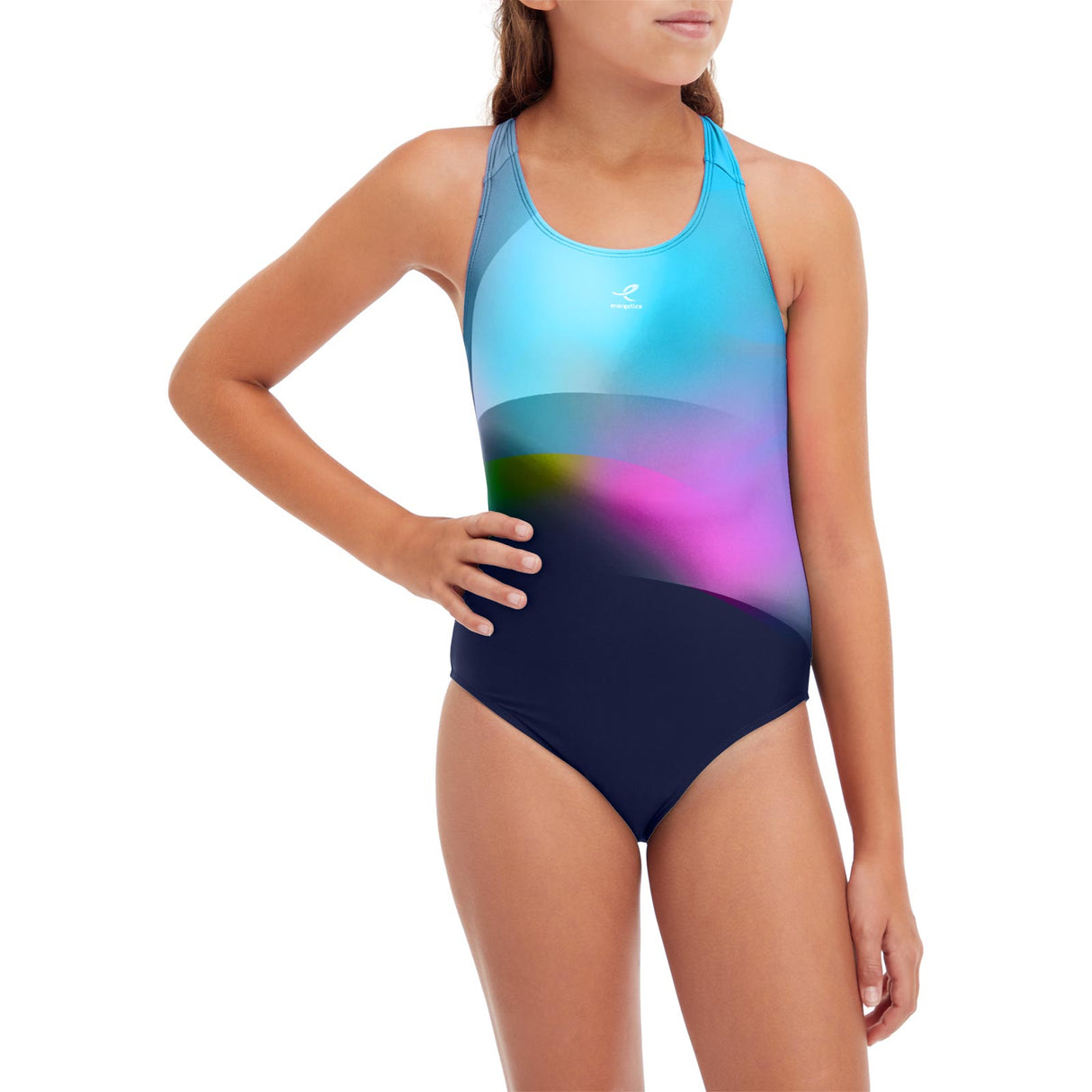 Energetics Girls Roosa Swimsuit Navy