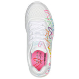 Skechers Uno Lite Kid Girls White