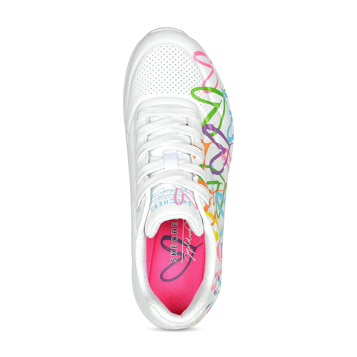 Skechers Uno Love Hearts Wmns White
