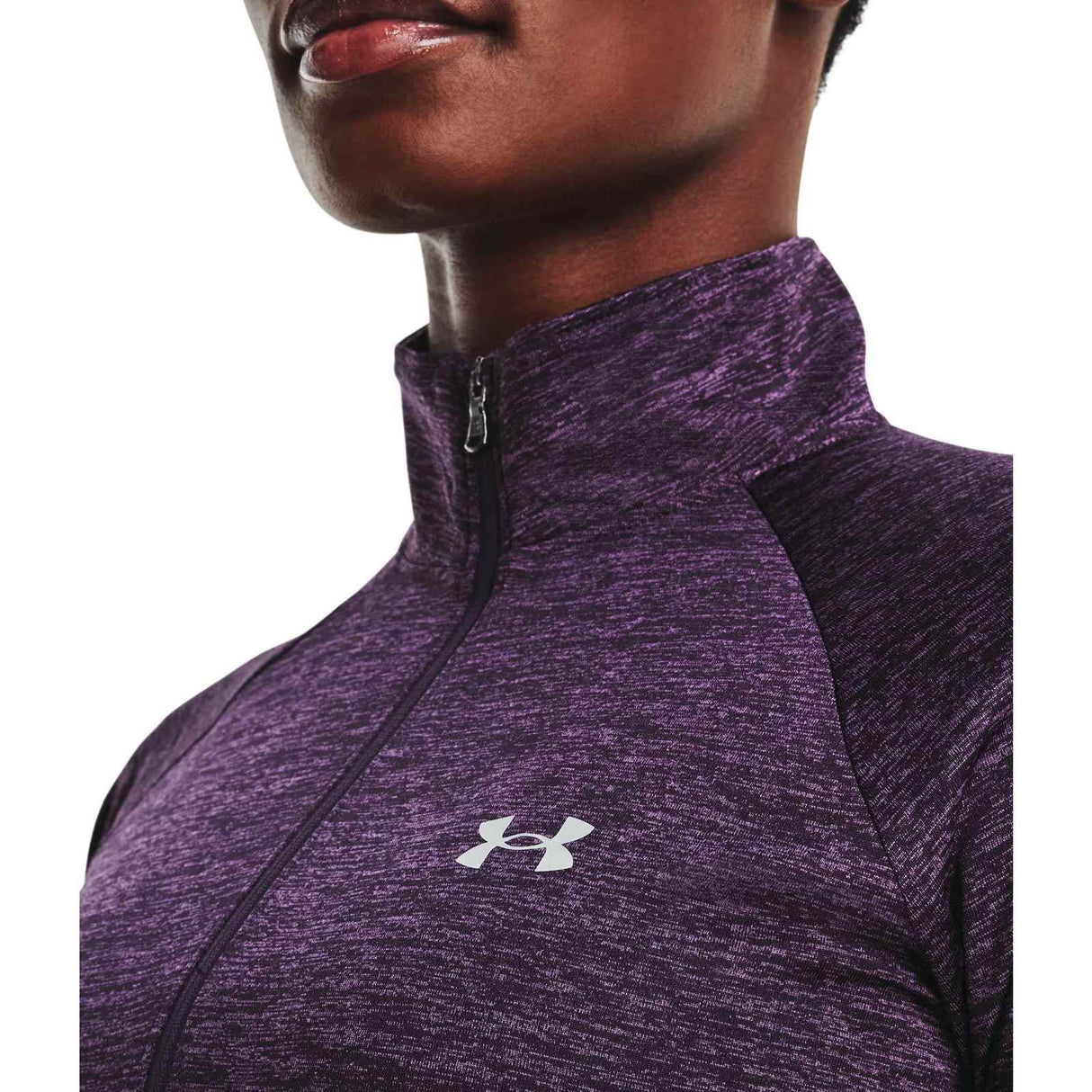 Under Armour Tech 1/2 Zip - Twist Purple
