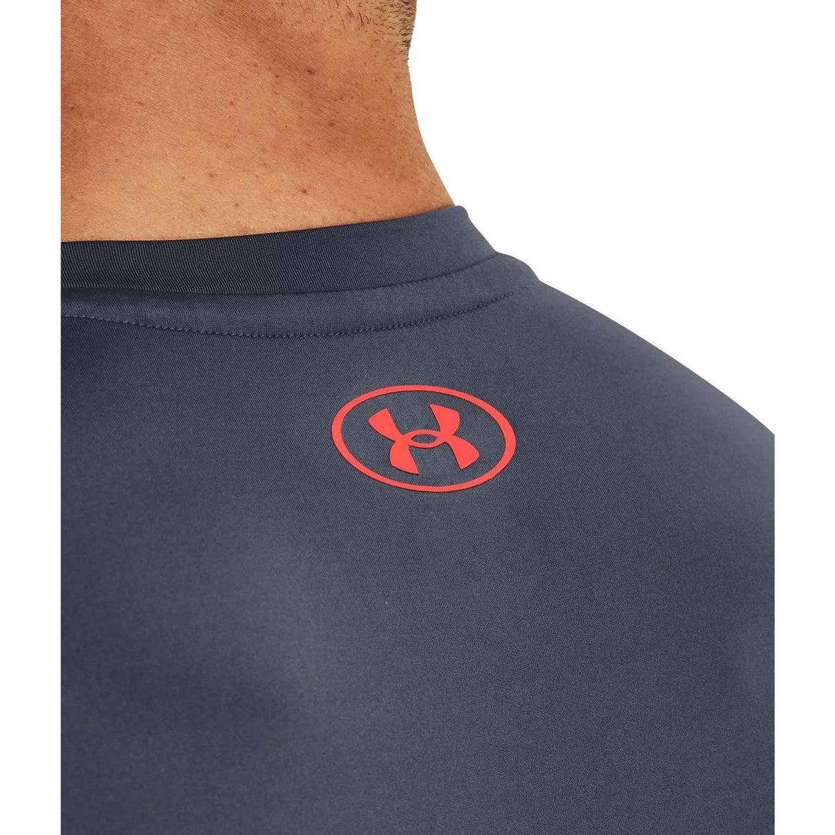 Under Armour Mens HG Novelty SS Grey