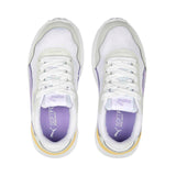Puma R78 Voyage Jnr Girls White/Purple
