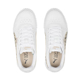 Puma Carina 2.0 Kid Girls White/Leopard