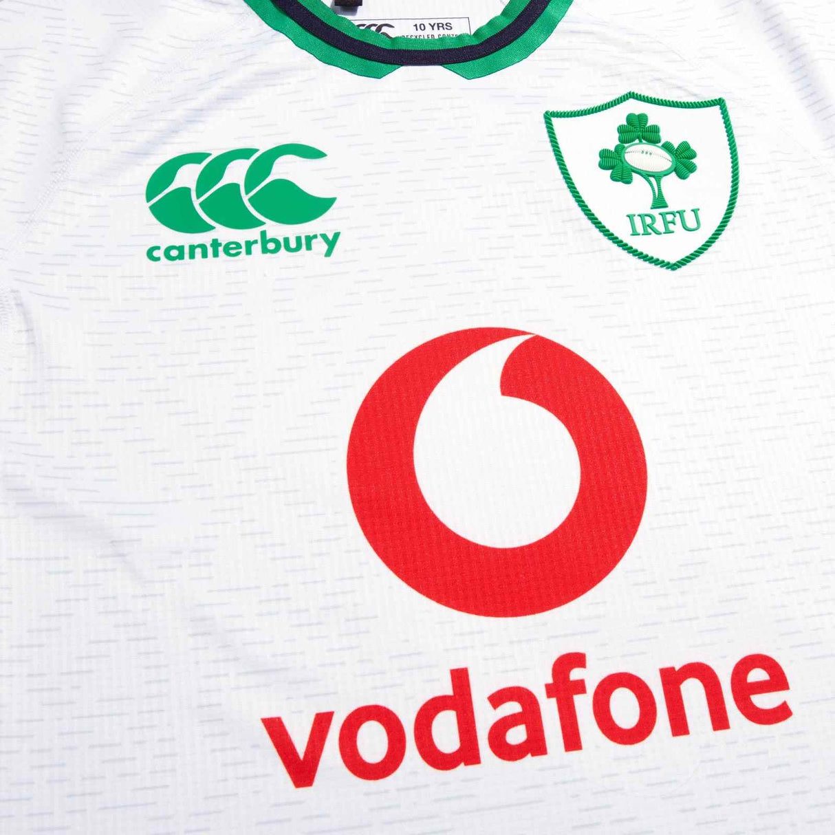 CCC IRFU 23 Jnr Alt Pro Jersey White