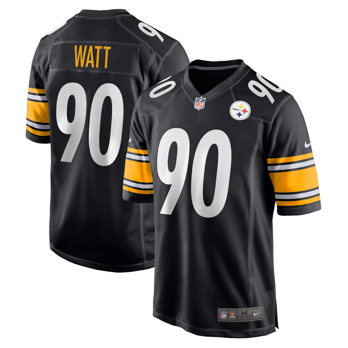 Fanatics Nike Steelers Watt 90 Jrsy Blk