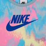 NIKE INF BOXY TEE & BIKE SHORT SET BLUE