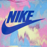 NIKE  JNR PRINTED CLUB PULLOVER BLUE